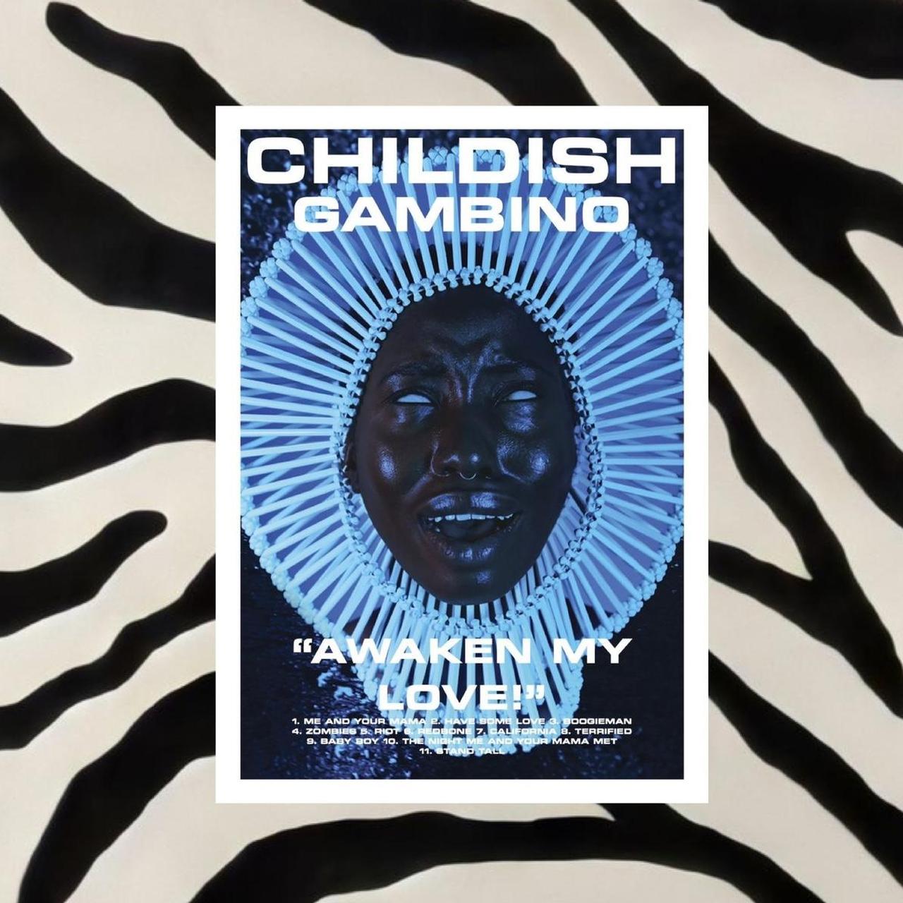 CHILDISH GAMBINO A4 POSTER -printed on high quality... - Depop