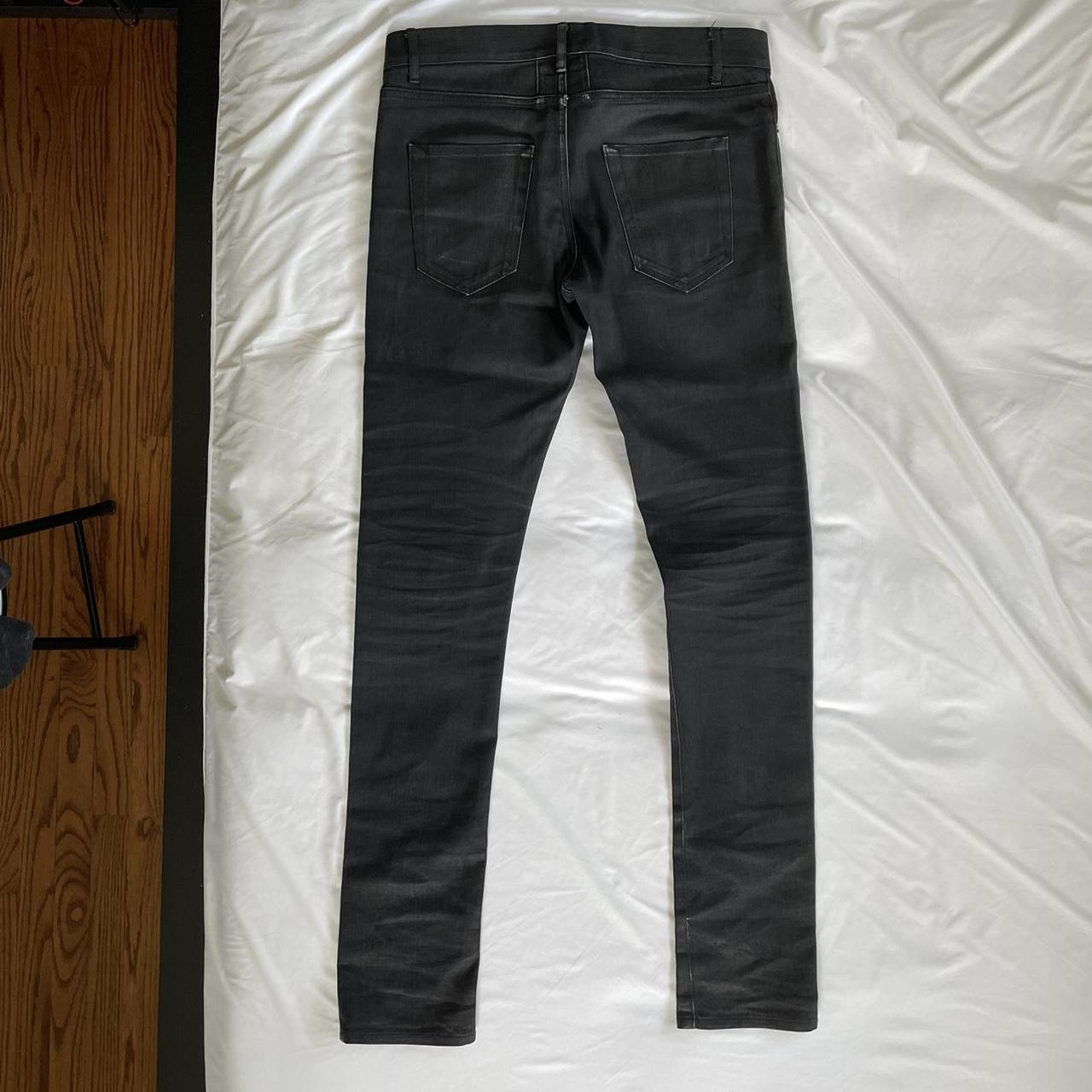 パンツ SAINT LAURENT by Hedi Slimane denim Hedi Slimane × Saint Laurent 2014 Distressed Chain Denim