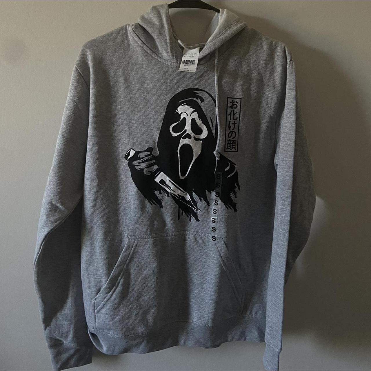 FYE Women's Grey and Black Hoodie | Depop