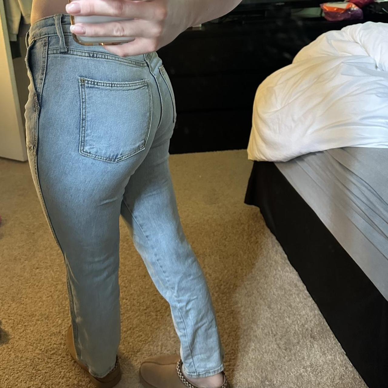 Targets Universal Threads brand women’s jeans worn... Depop