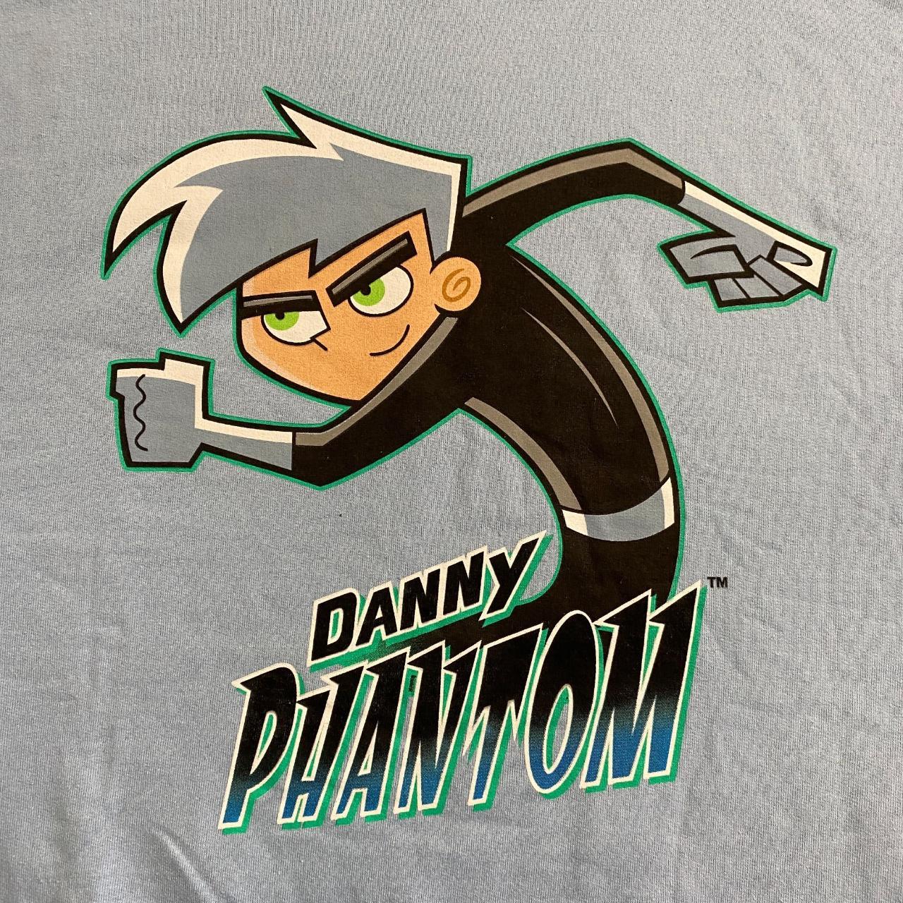 Nickelodeon Danny Phantom Crewneck Sweater Size... Depop