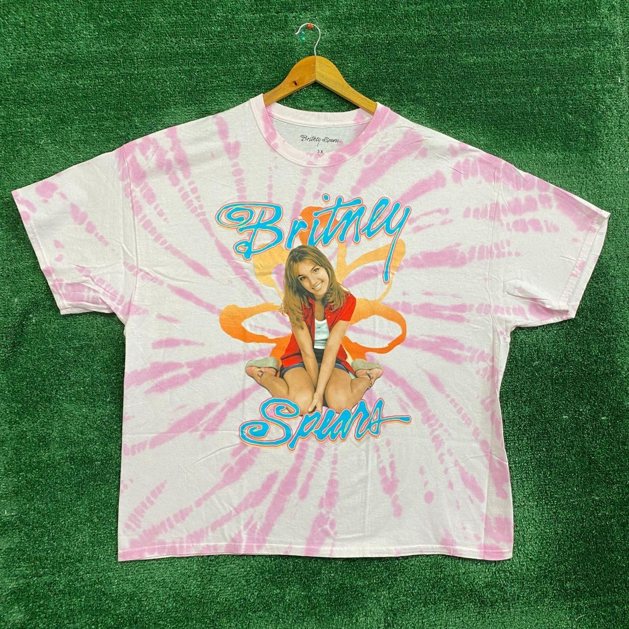Urban Outfitters Men's White and Pink T-shirt
