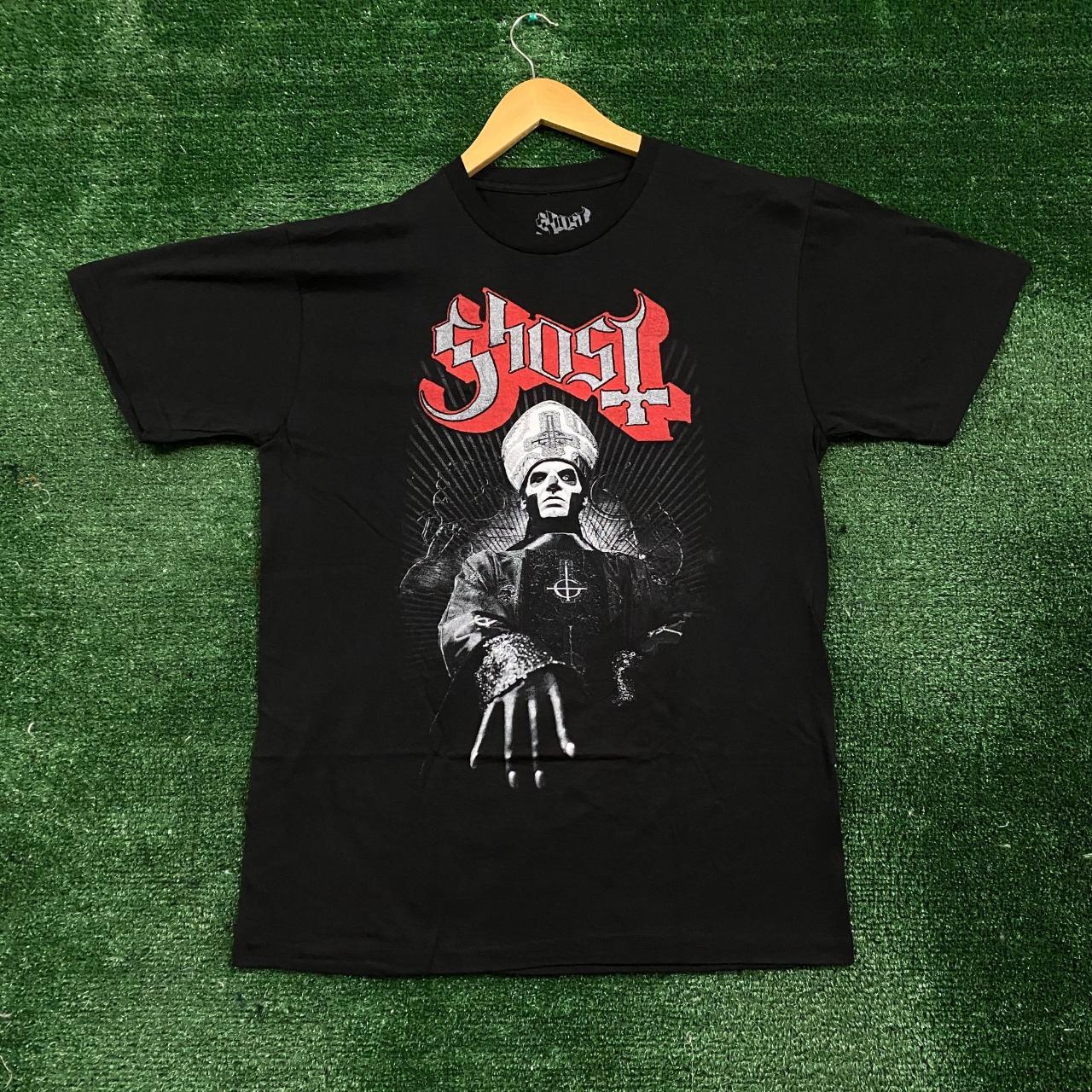 Ghost Papa Emeritus IV Heavy Metal Band T-Shirt Size... - Depop