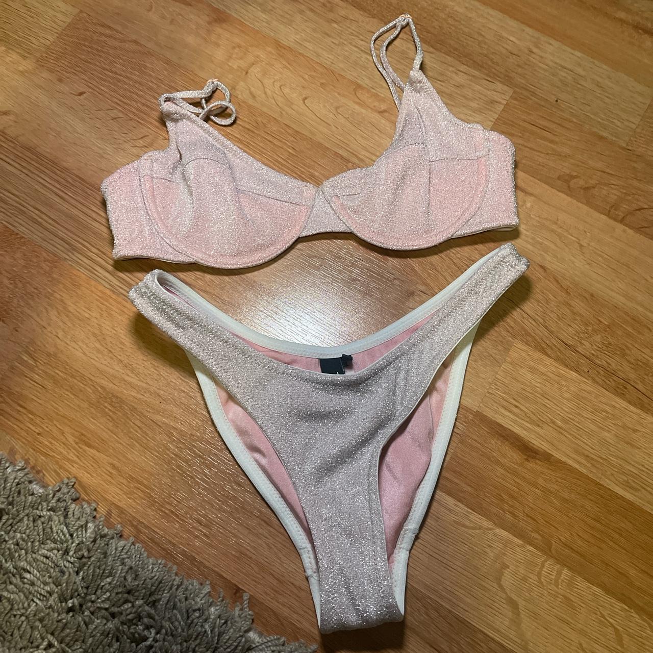 Triangl Womens Pink Bikinis And Tankini Sets Depop