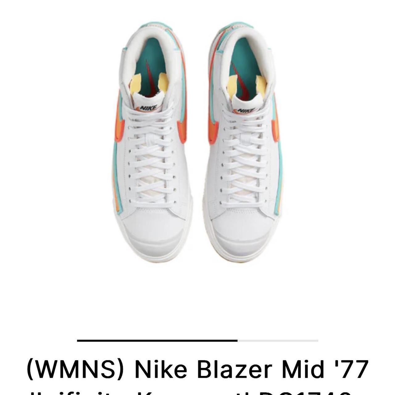 Nike Blazers Mid ‘77 “Infinite Kumquat”... Depop