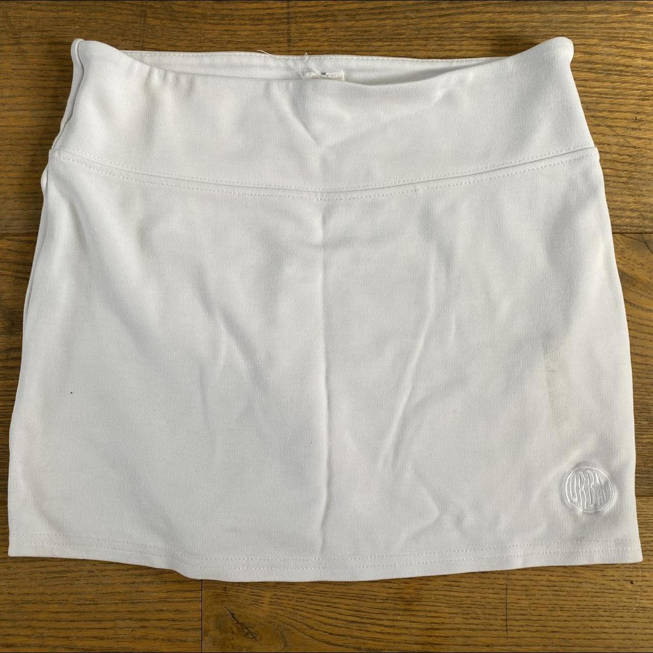 White XS mini skirt Urban out fitters BDG very... - Depop