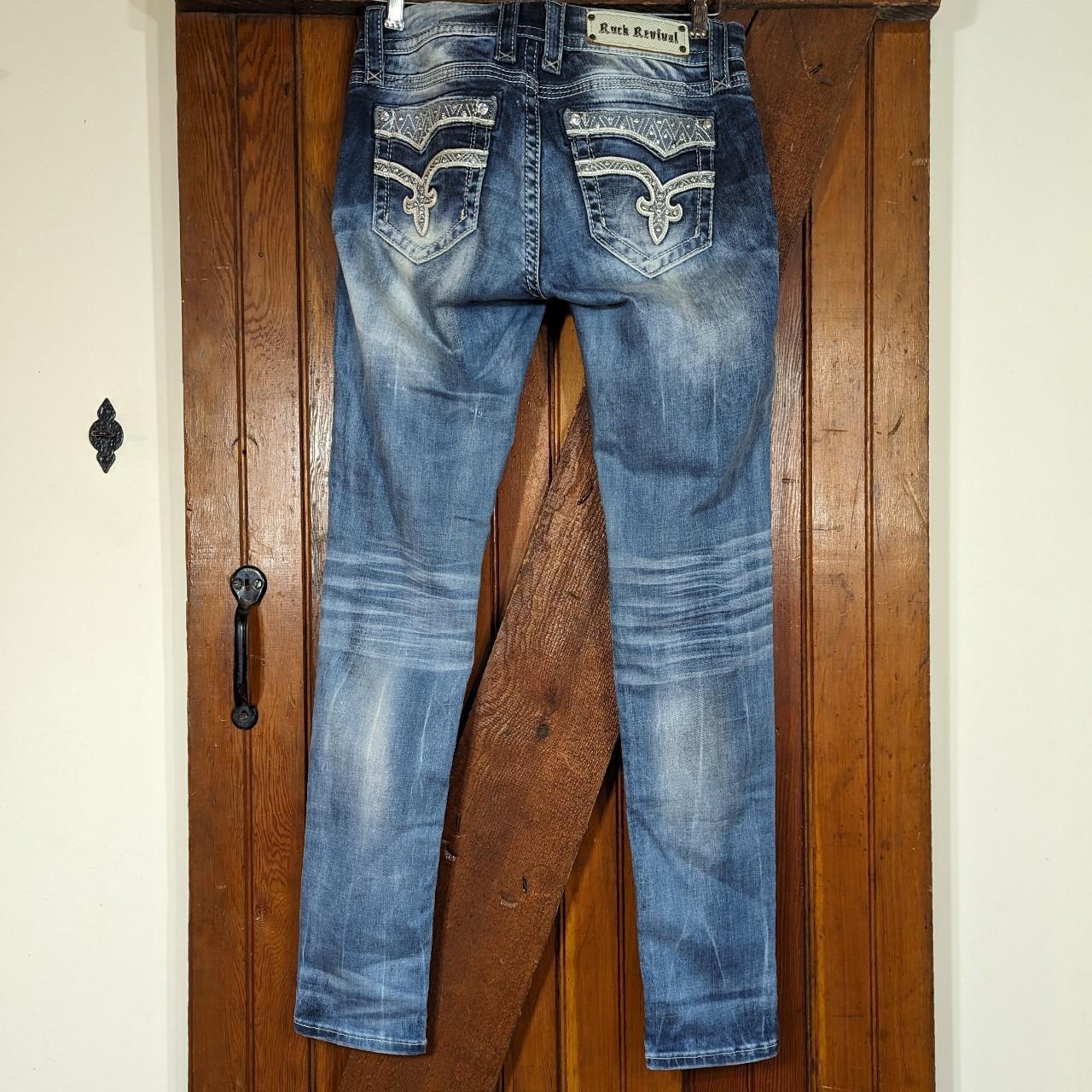 Rock Revival ローライズデニム フレア y2k スタッズ キラキラ Rock Revival ローライズデニム フレア y2k スタッズ キラキラ