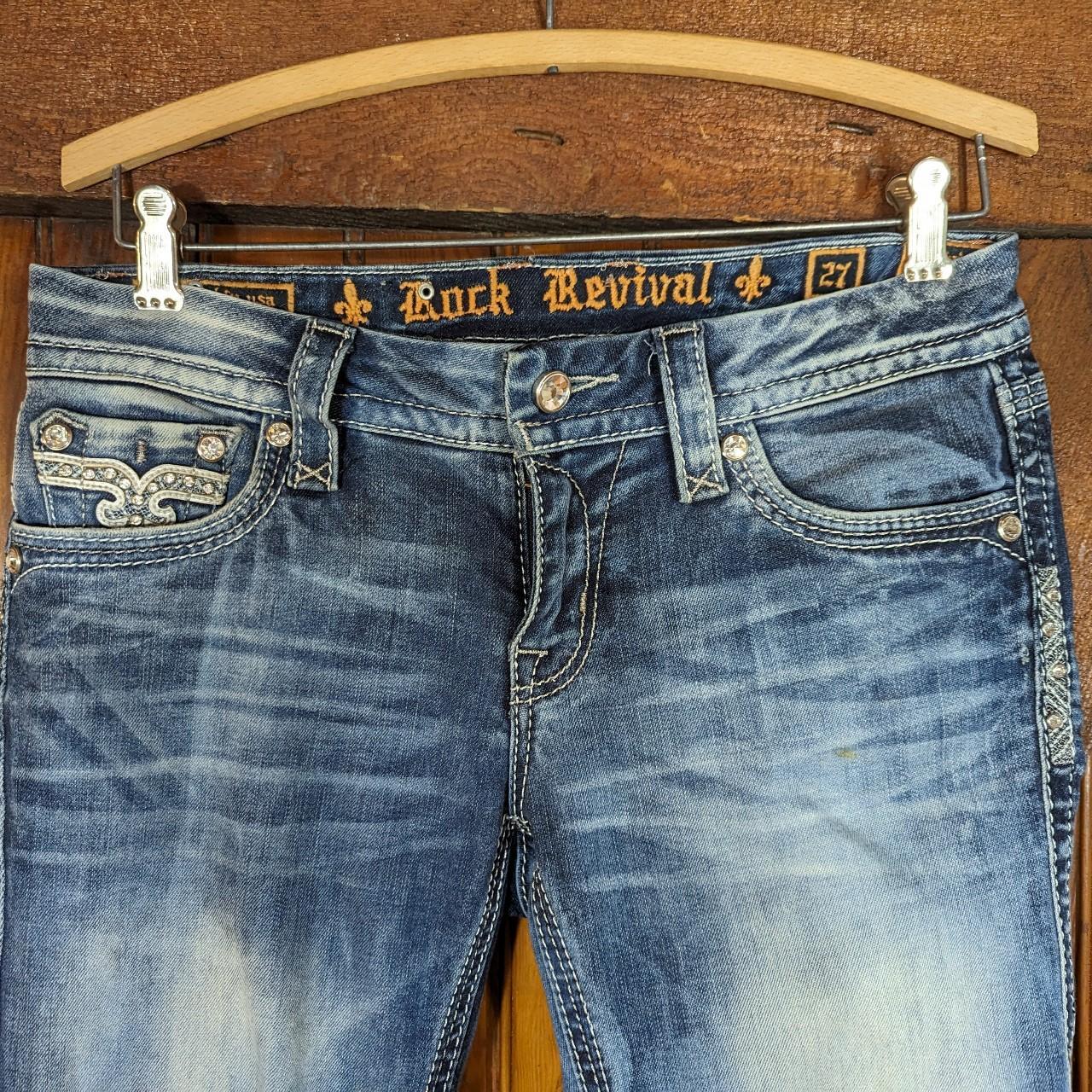 Rock Revival ローライズデニム フレア y2k スタッズ キラキラ Rock Revival ローライズデニム フレア y2k スタッズ キラキラ