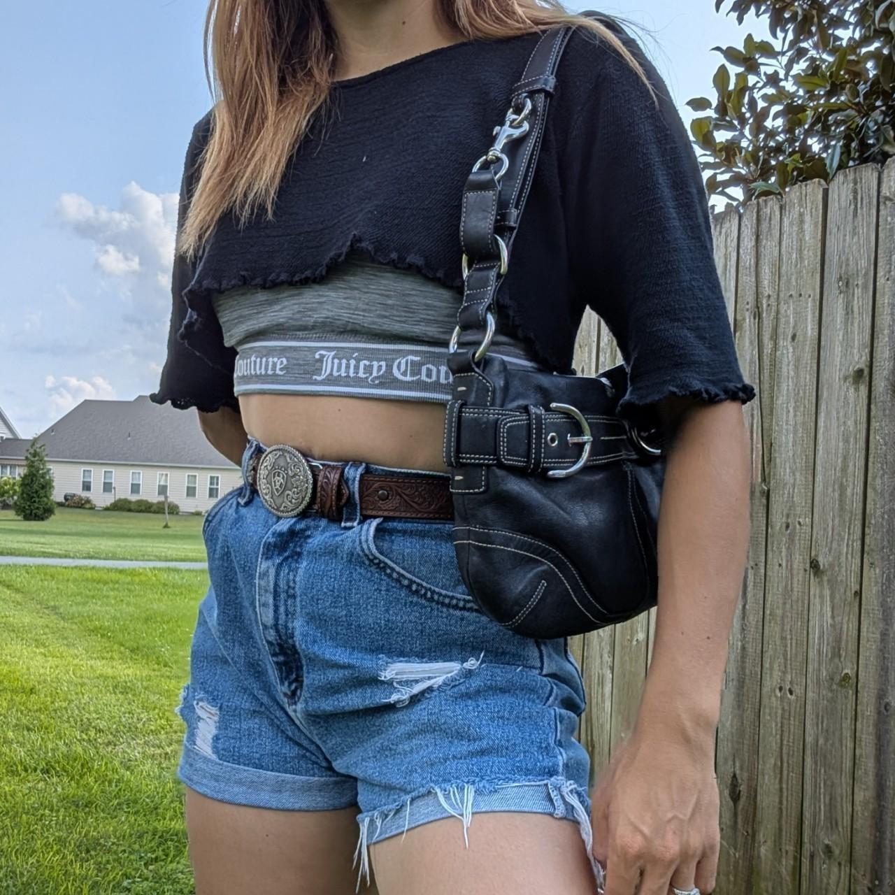 Y2K Rock Revival from The Buckle Rhinestone Low Rise | Depop