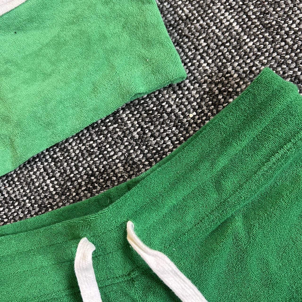 H&M shorts and crop top set x Like towel material x Depop