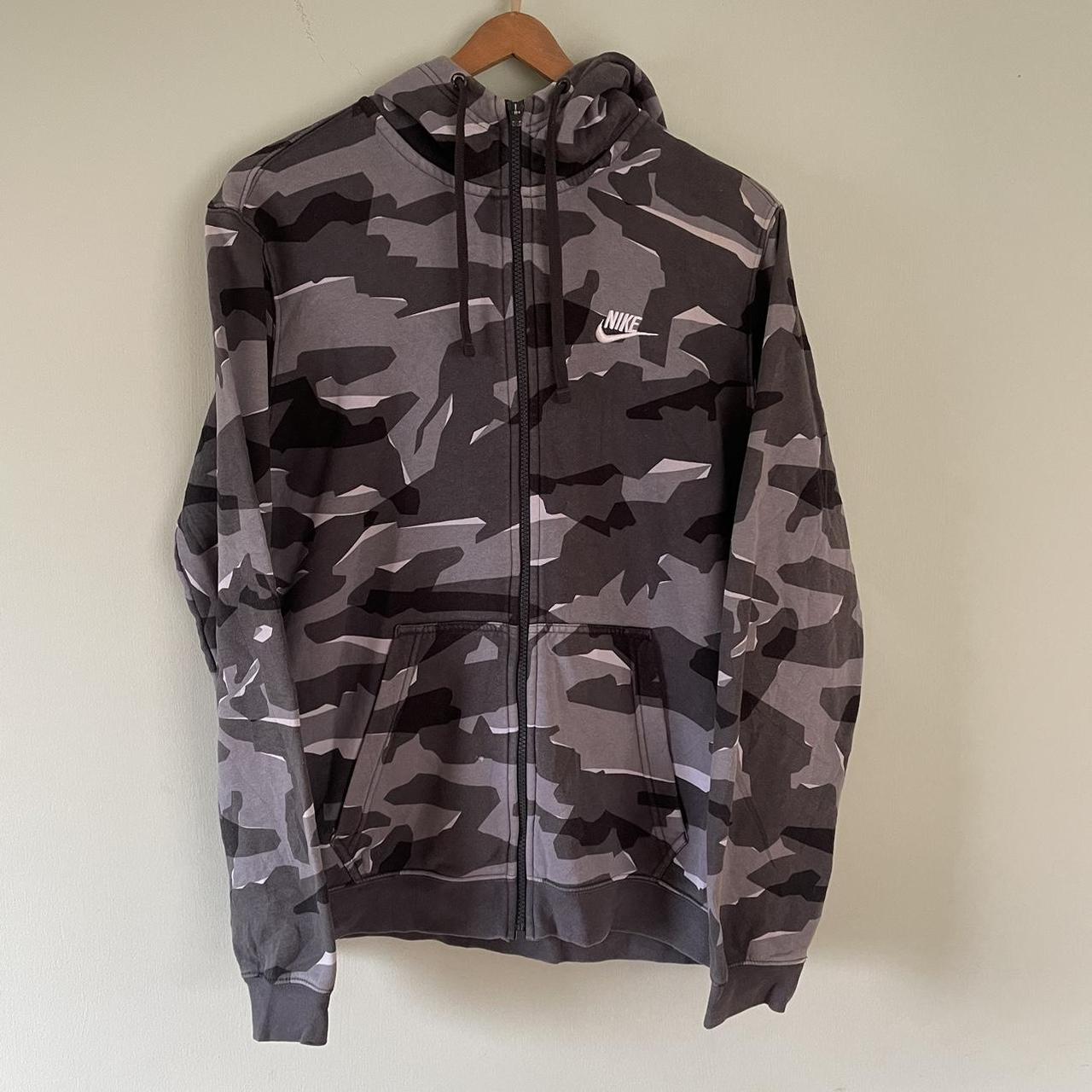 nike grey camo shirt