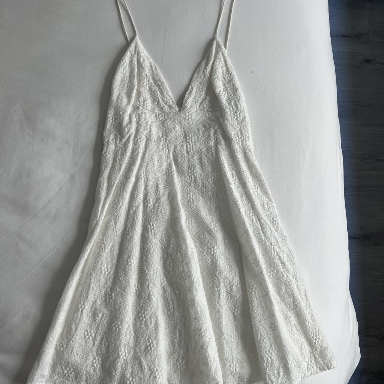 Peppermayo Women's White Dress | Depop