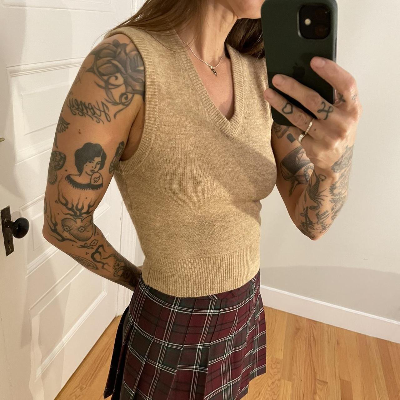 ARITZIA KNIT SWEATER VEST Aritzia knit vest.... Depop