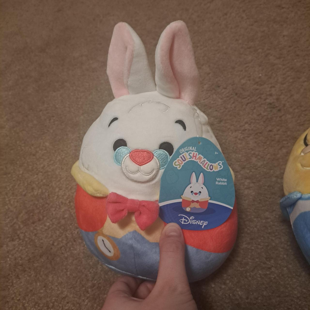 Alice in Wonderland White Rabbit Squishmallow I - Depop