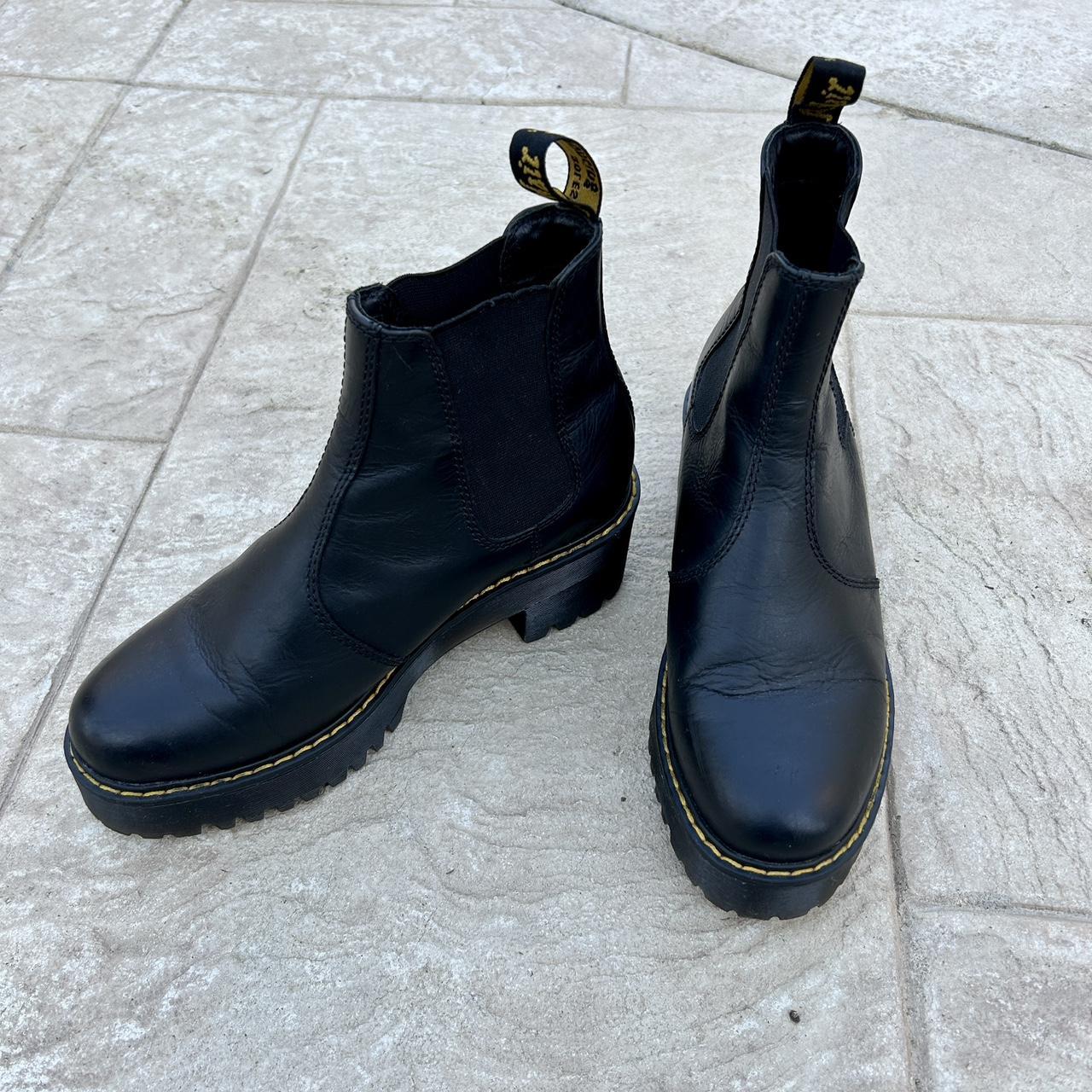 rometty platform chelsea boots