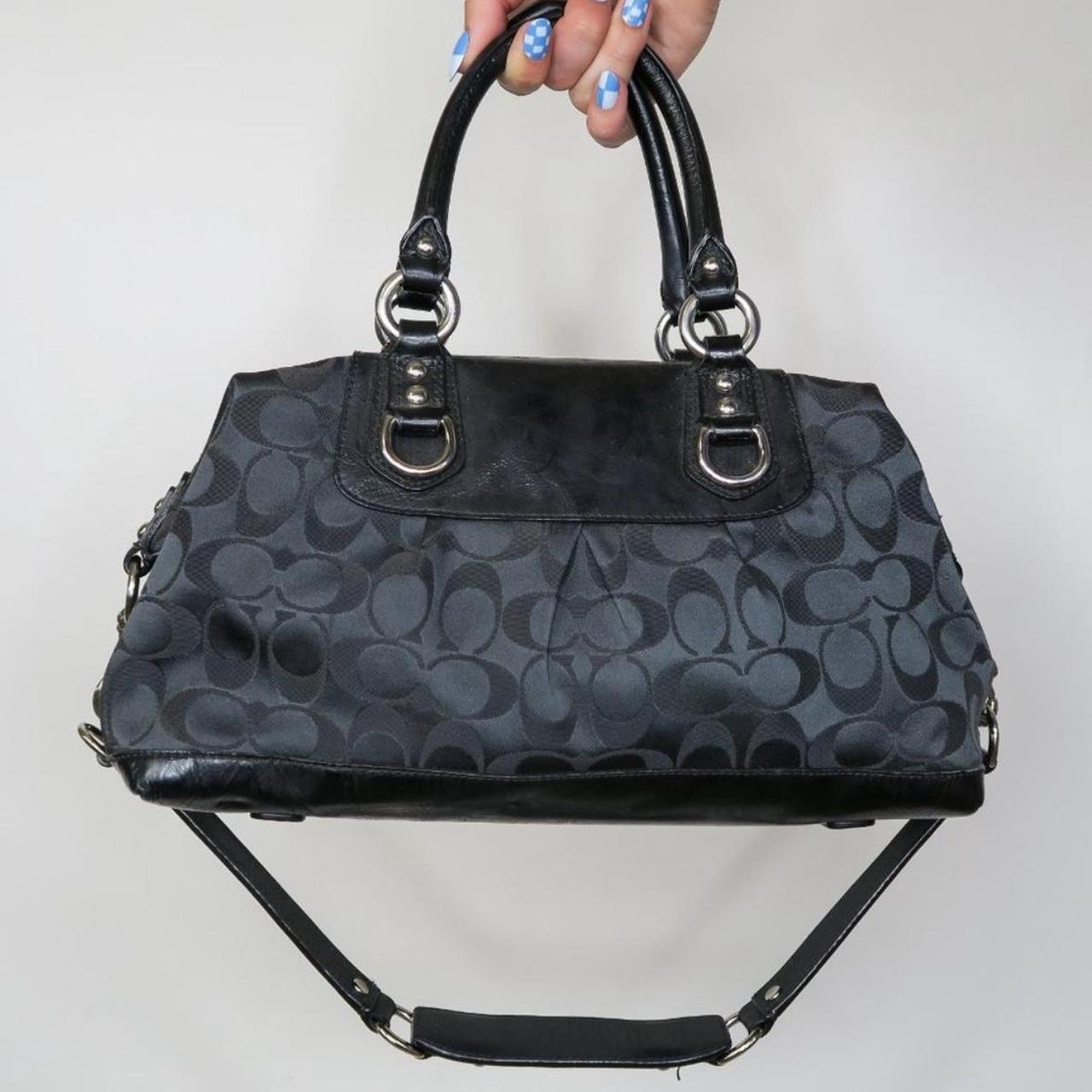 Coach black signature buckle shoulder bag, Women's Fashion, Bags & Wallets,  Shoulder Bags on Carousell