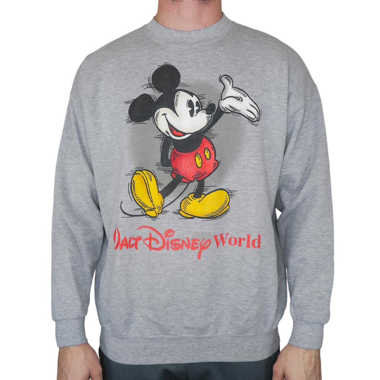 Walt disney deals world sweatshirt grey