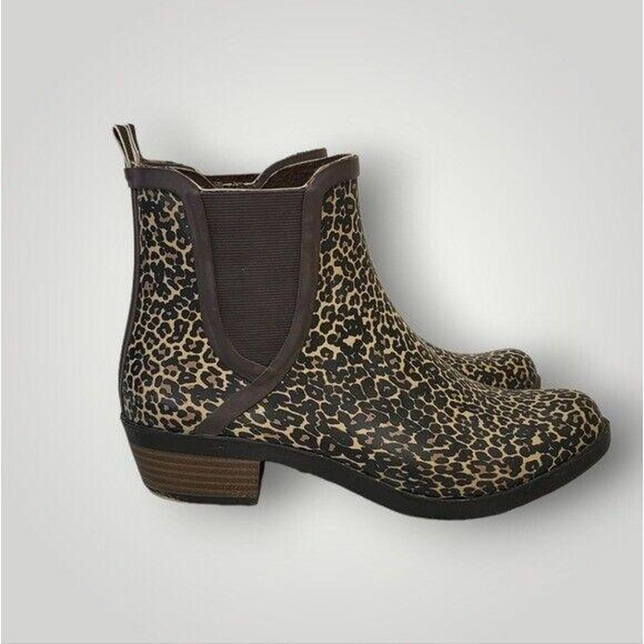 Leopard print lucky booties best sale