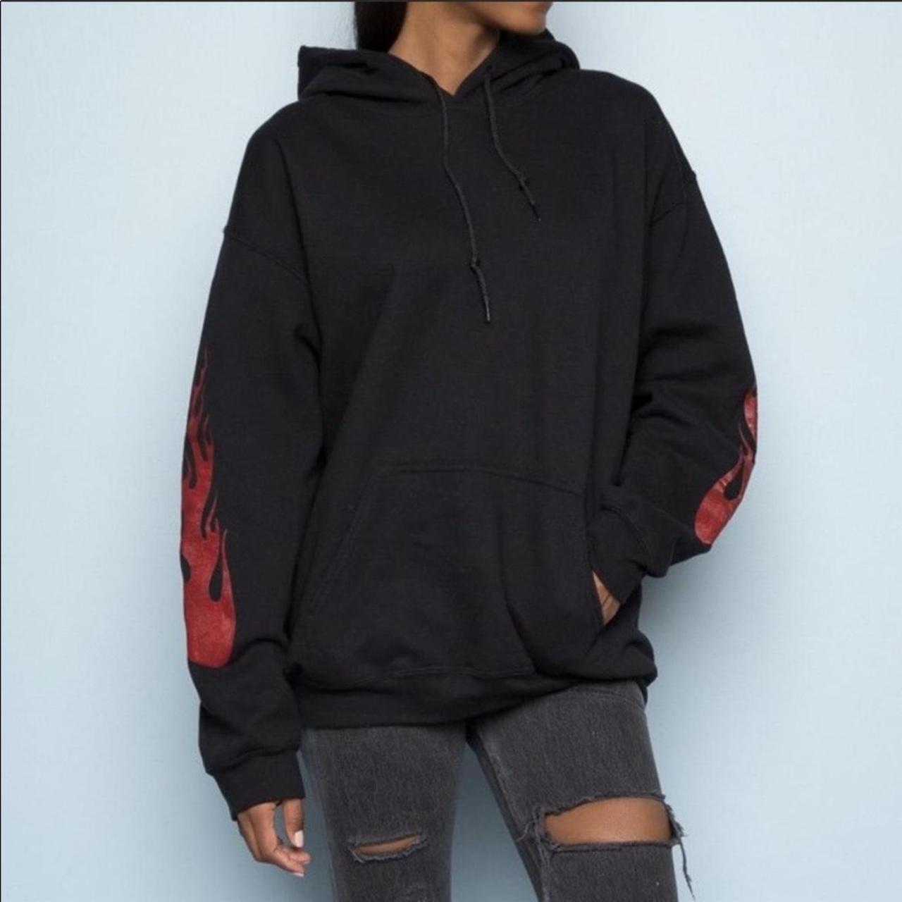 Brandy Melville Black Hoodie - $25 (28% Off Retail) - From Kate