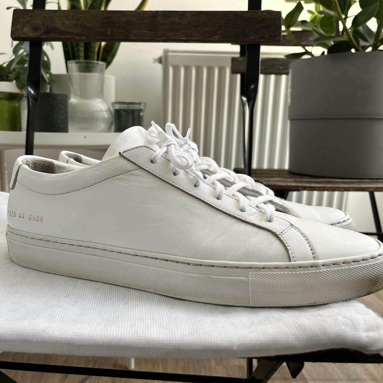 Common projects achilles on sale low white on feet