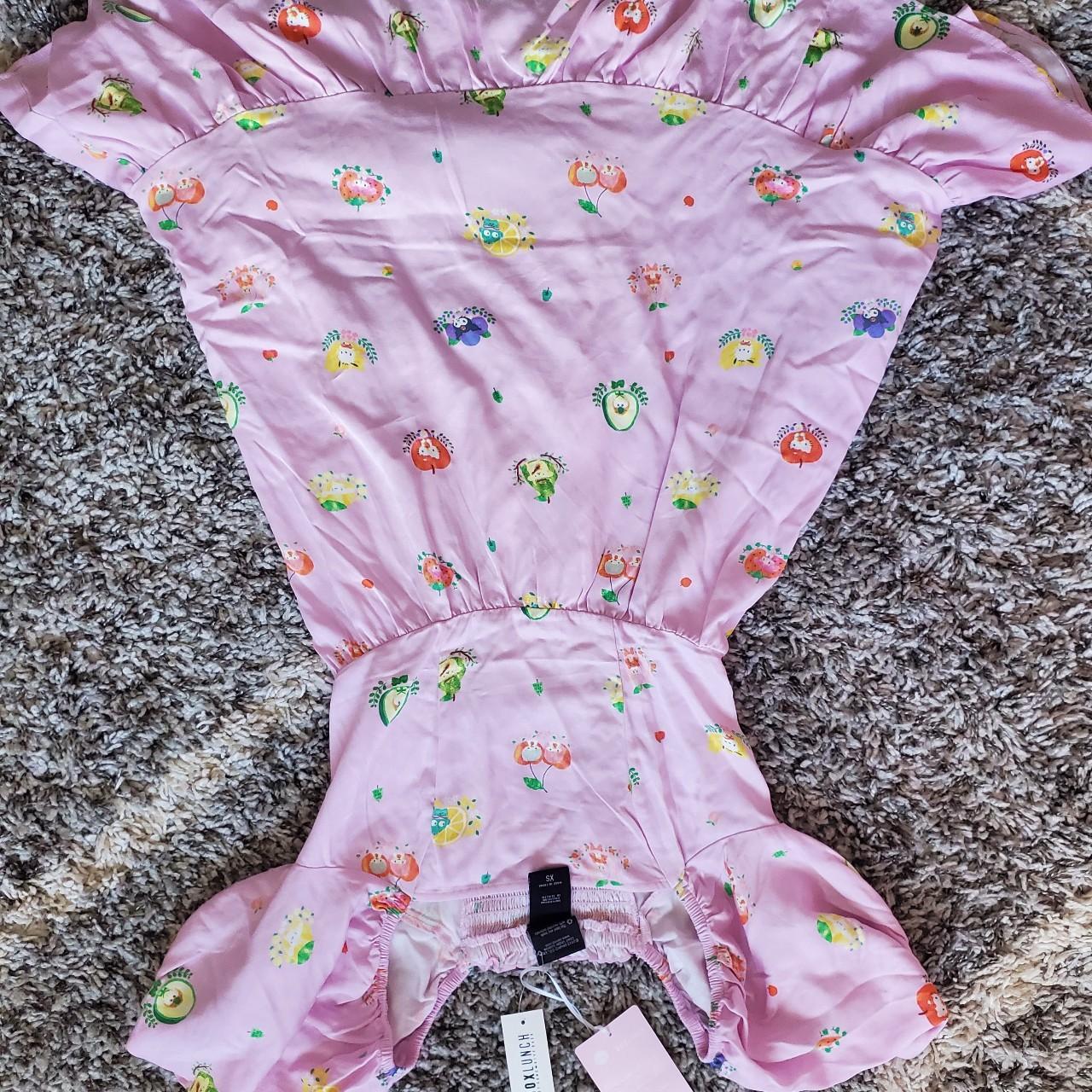 Sanrio fruits Hello Kitty dress from Box Lunch, size... - Depop