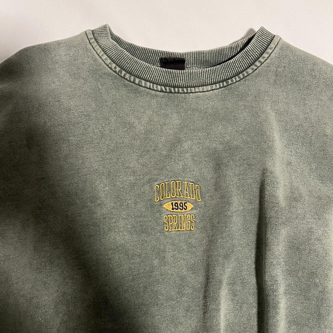 Urban outfitters green sweatshirt Clearance