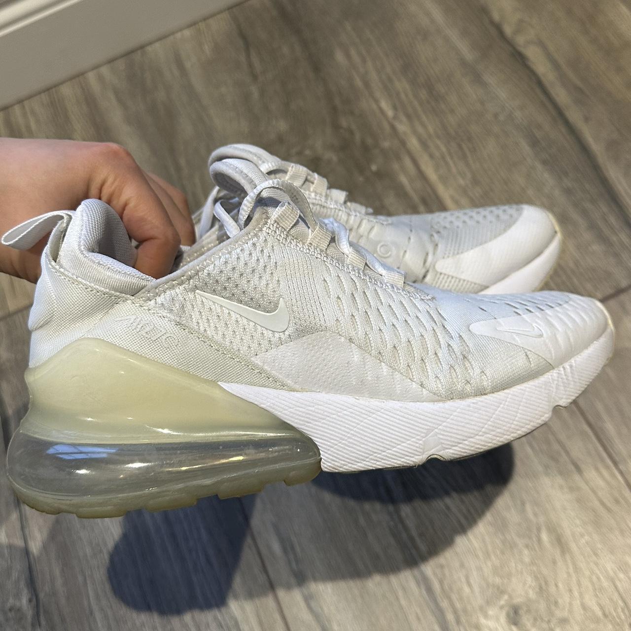 Nike Air Max 270 Colour: White Size: Depop