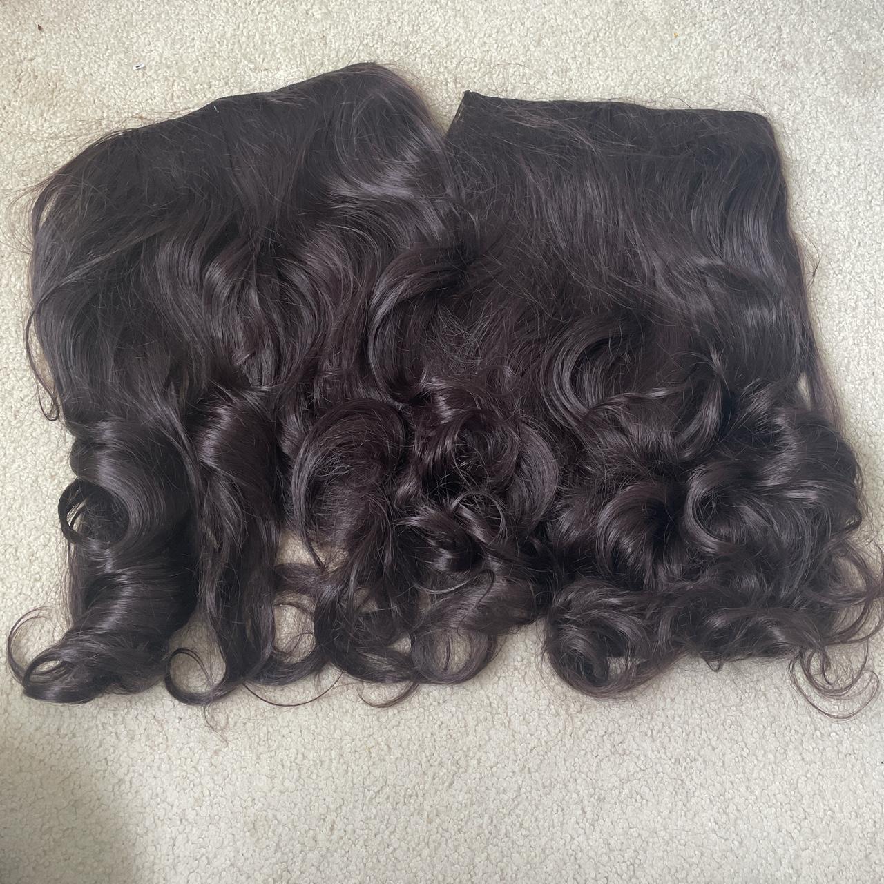RIRI hair extensions never used 2 long sets, dark... Depop