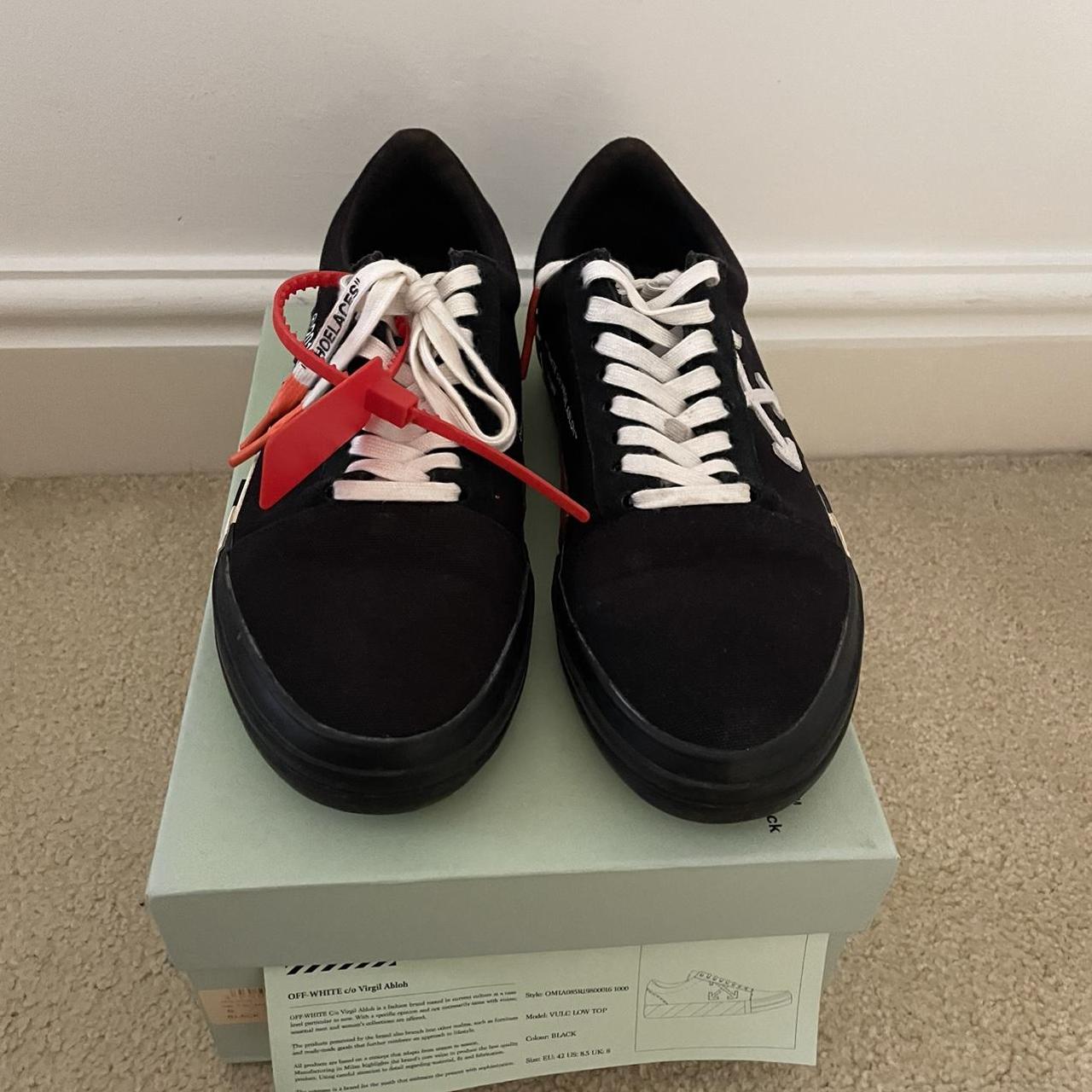 Off white black on sale vulc