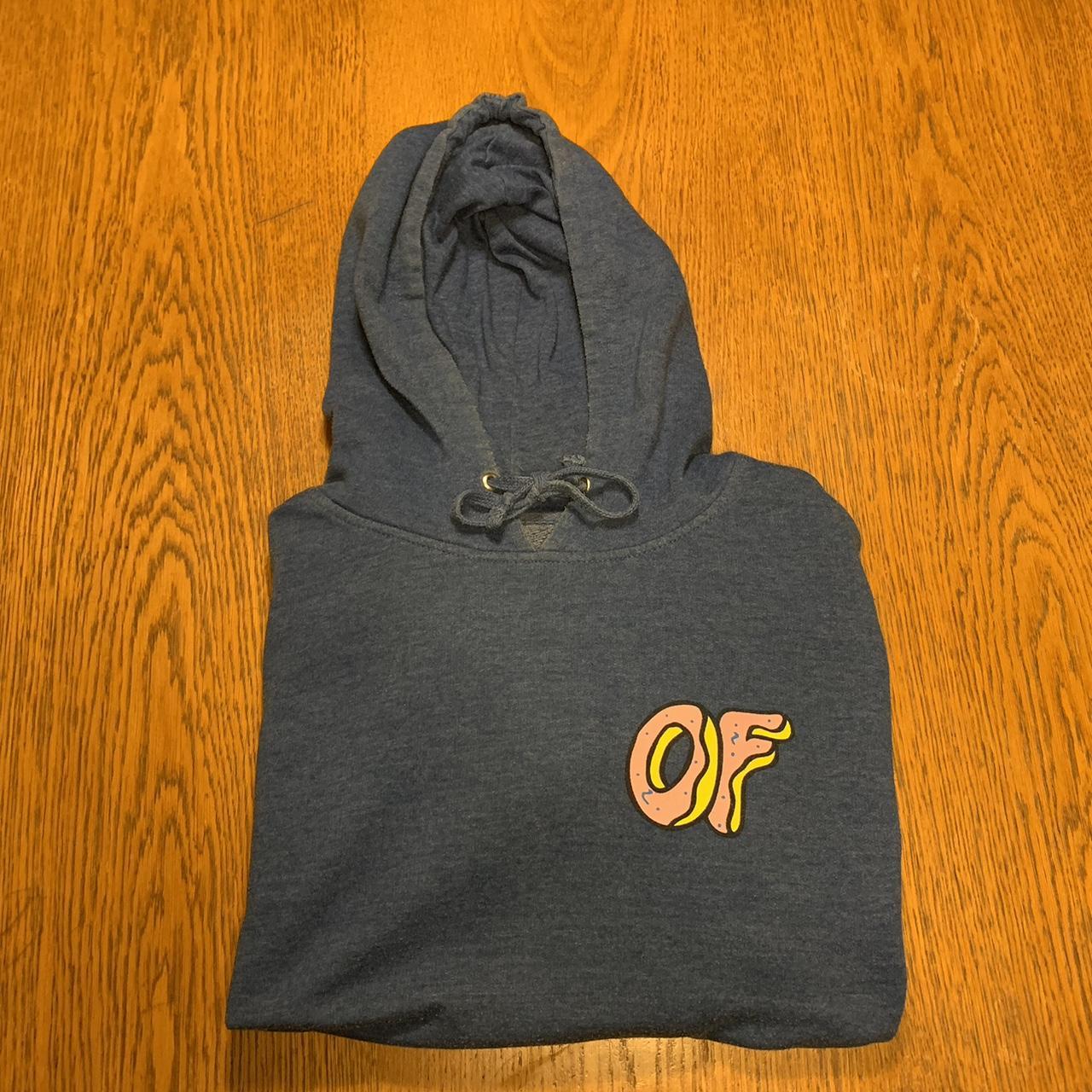 Odd Future Donut Hoodie in blue. Good condition with... Depop