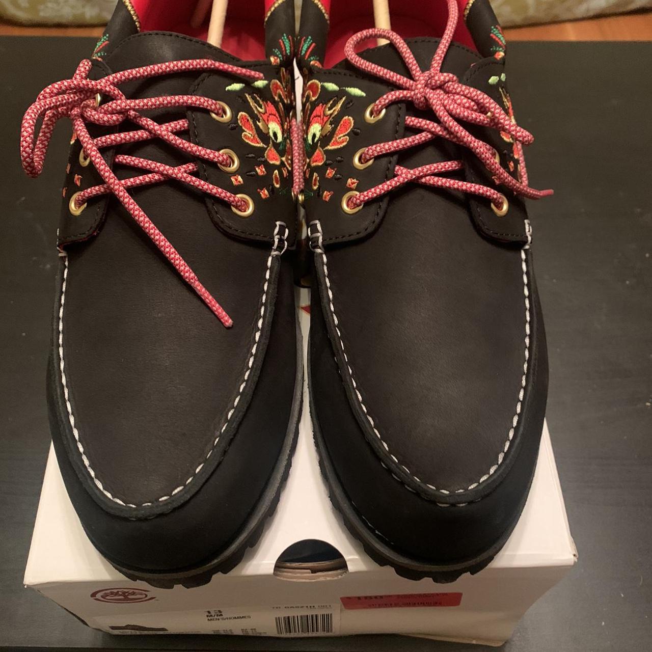 Red timberlands size best sale 13