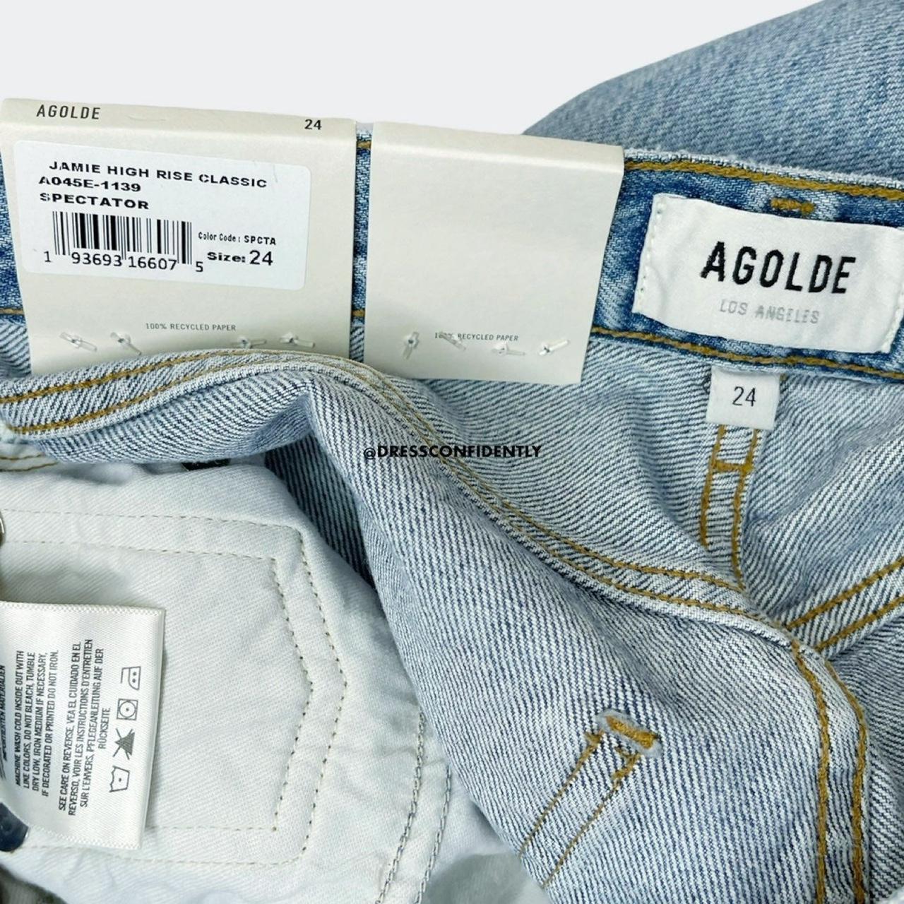 AGOLDE Jamie High Rise Classic Jeans Spectator Depop