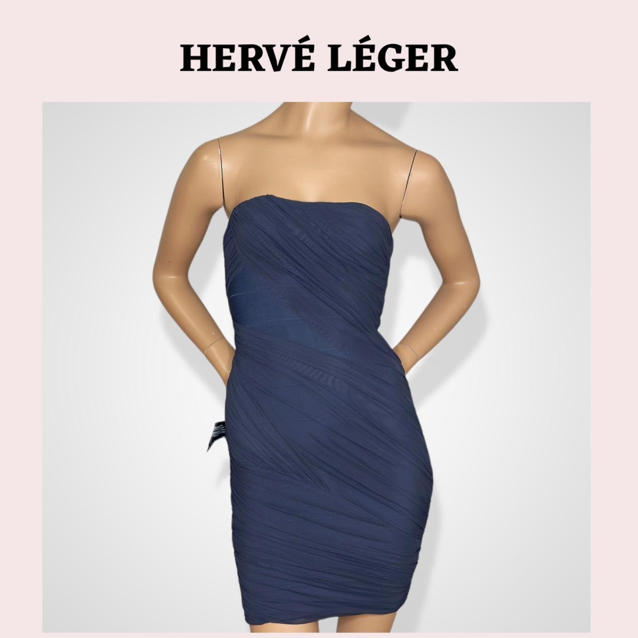 Herve leger strapless top dress