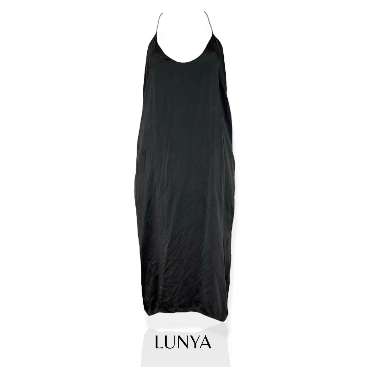 LUNYA Washable Silk Slip Dress - Meditative - Depop