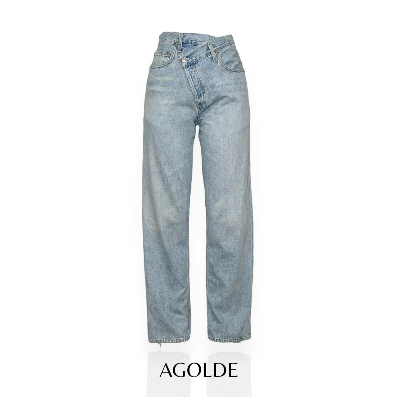 AGOLDE Criss Cross Upsized Jeans - Suburbia - New - Depop