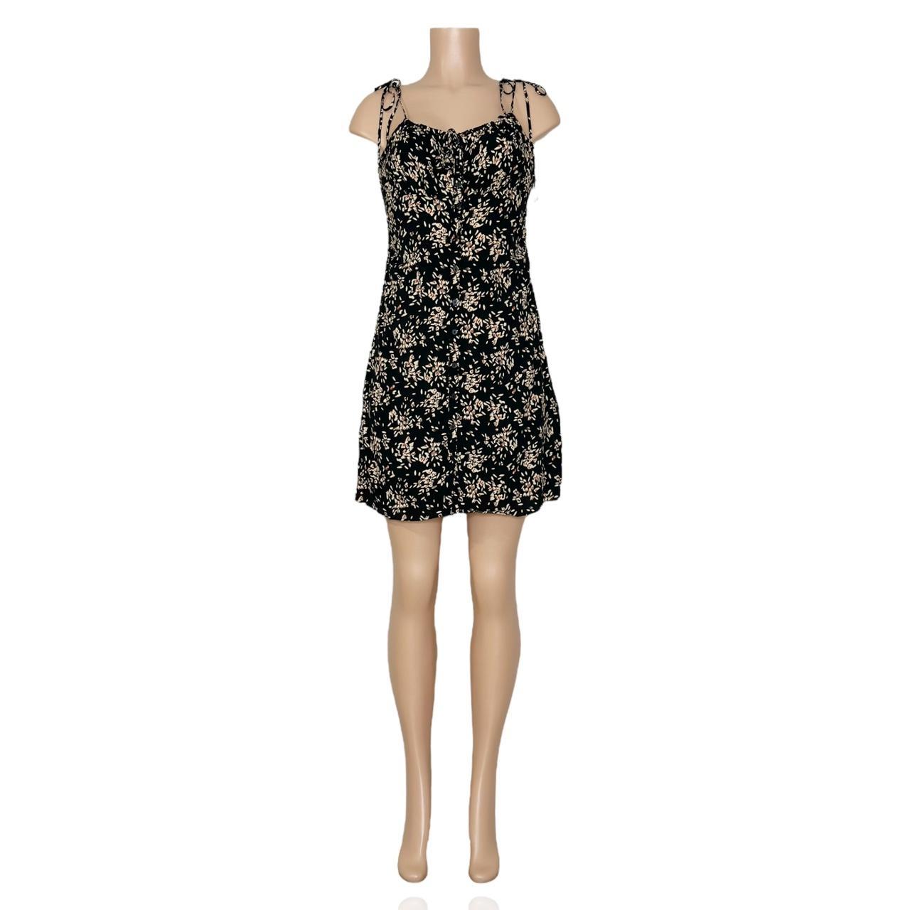 BA&SH Volver Ruched Floral-Print Crepe outlet Mini Dress