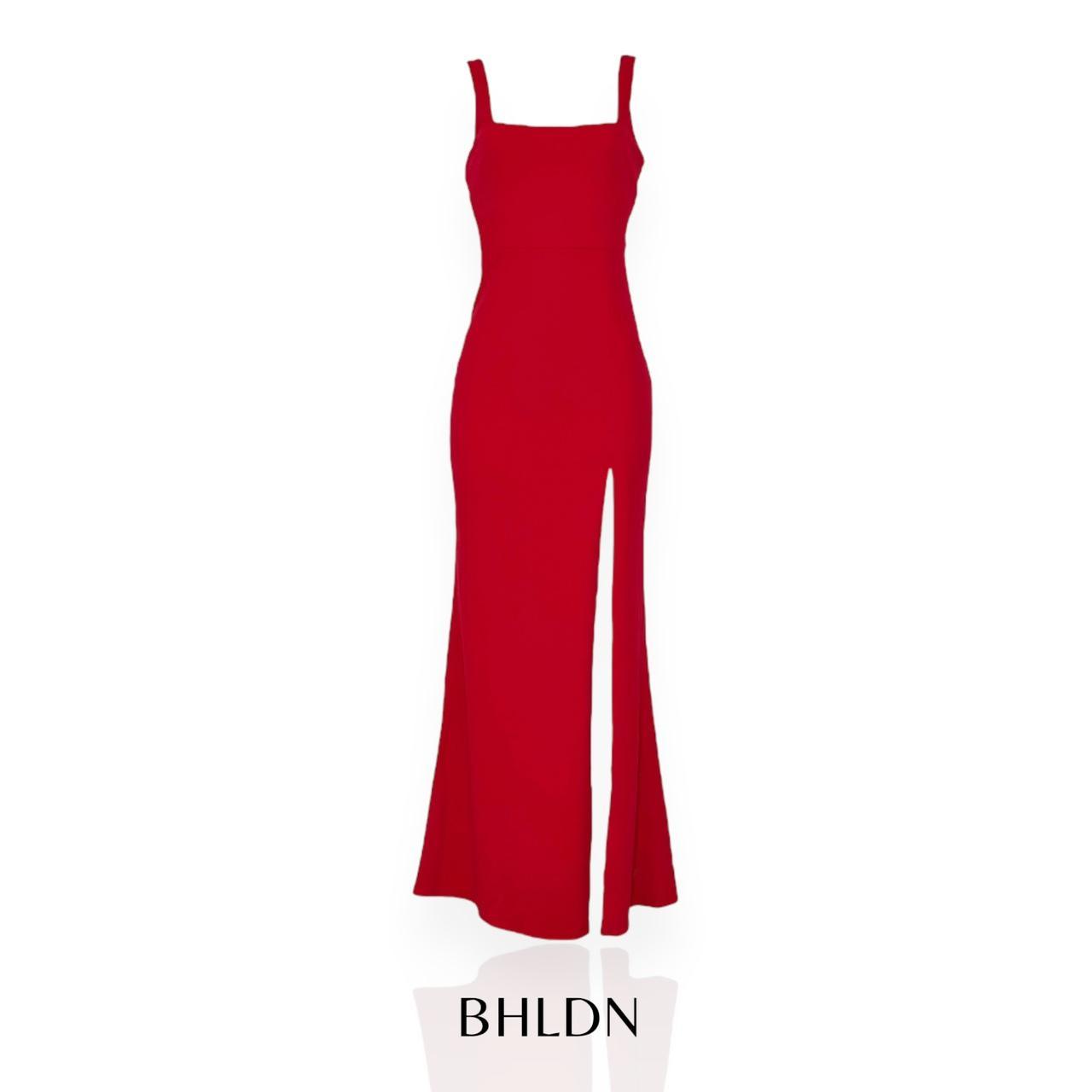 BHLDN Blake Gown in Red - Brand: BHLDN -... - Depop