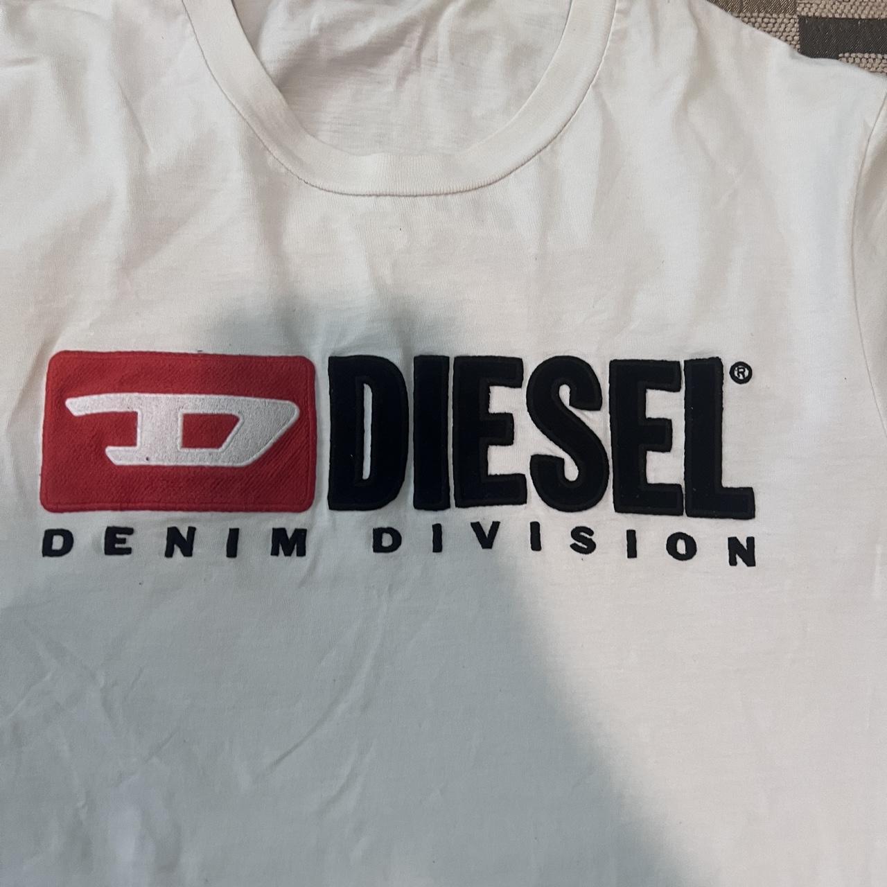 Diesel Denim Division Logo Polo T-Shirt | Swag Shirts