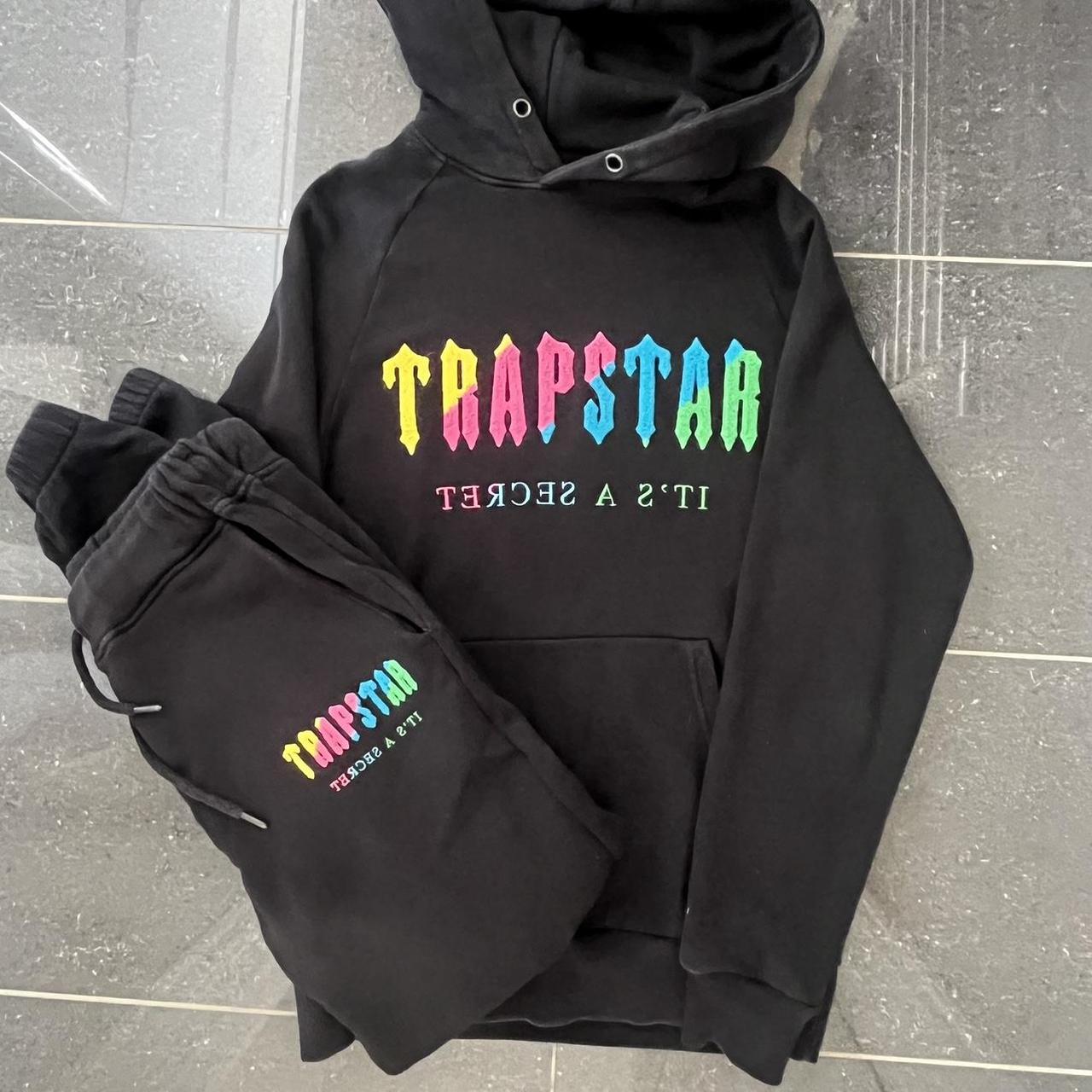 Trapstar rainbow chenille tracksuit only fault no. Depop