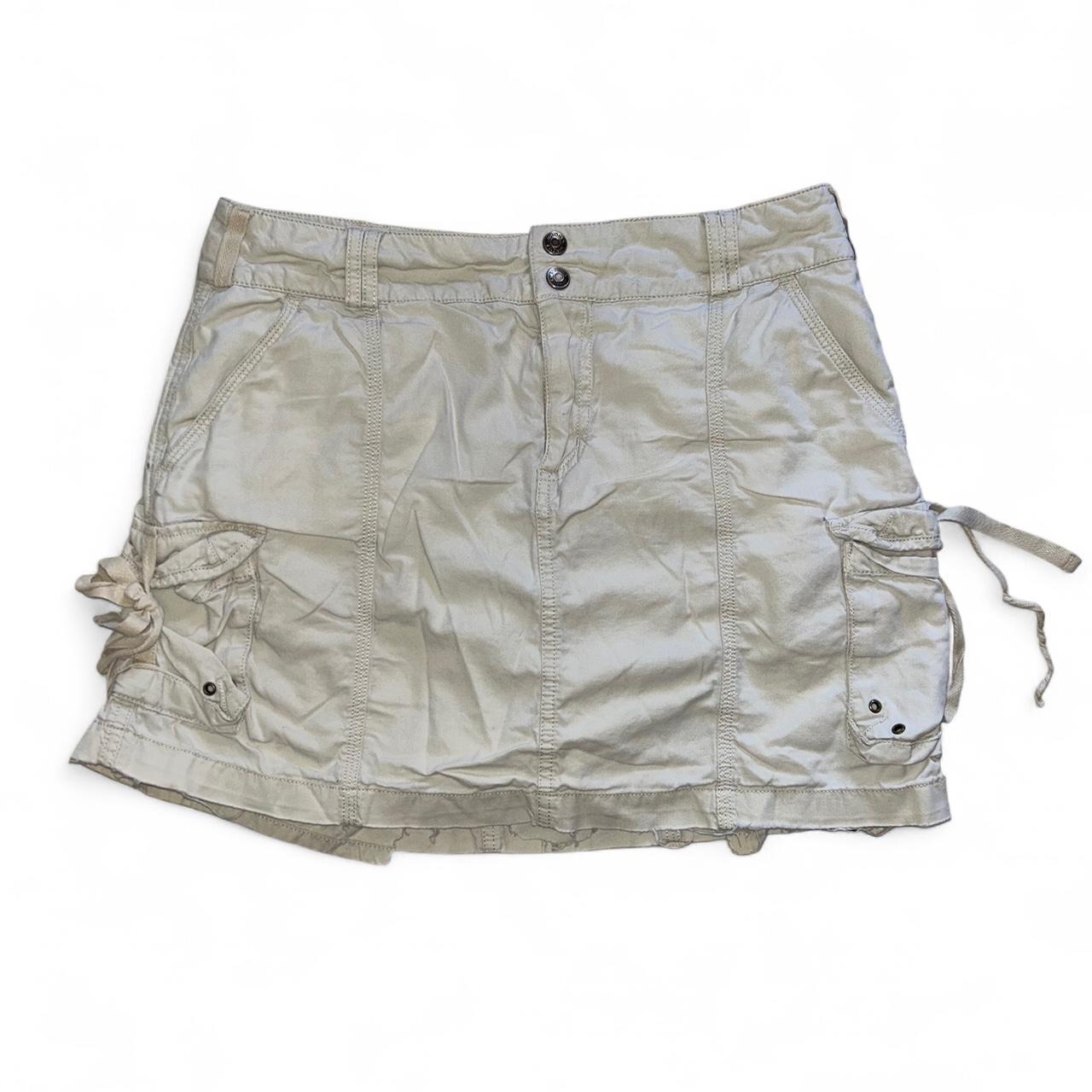 Women's Skirt - Cream/White - 6 – cargo skirt cre… - image 1
