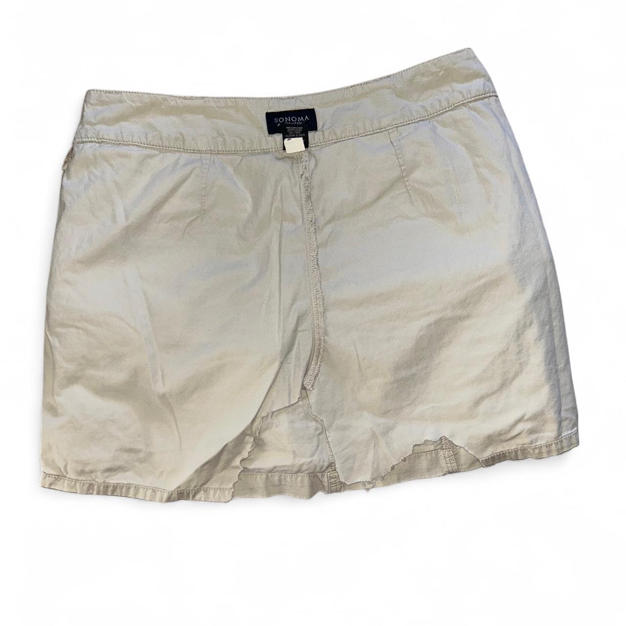 Women's Skirt - Cream/White - 6 – cargo skirt cre… - image 4