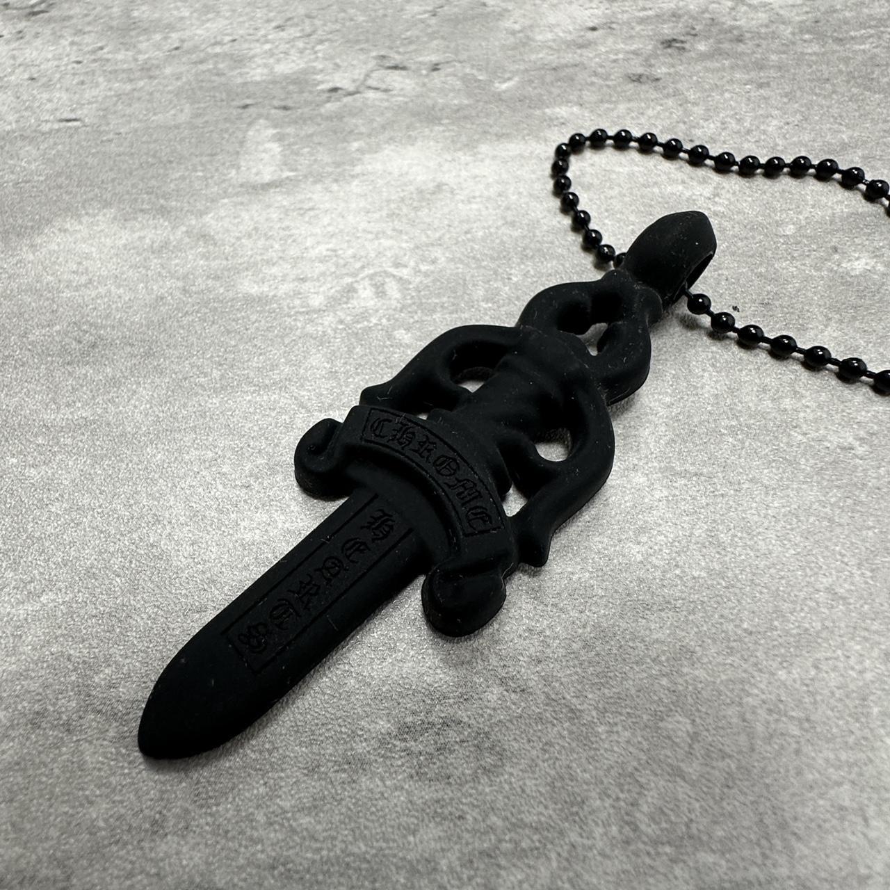 Chrome Hearts RUBBER LARGE DAGGER-