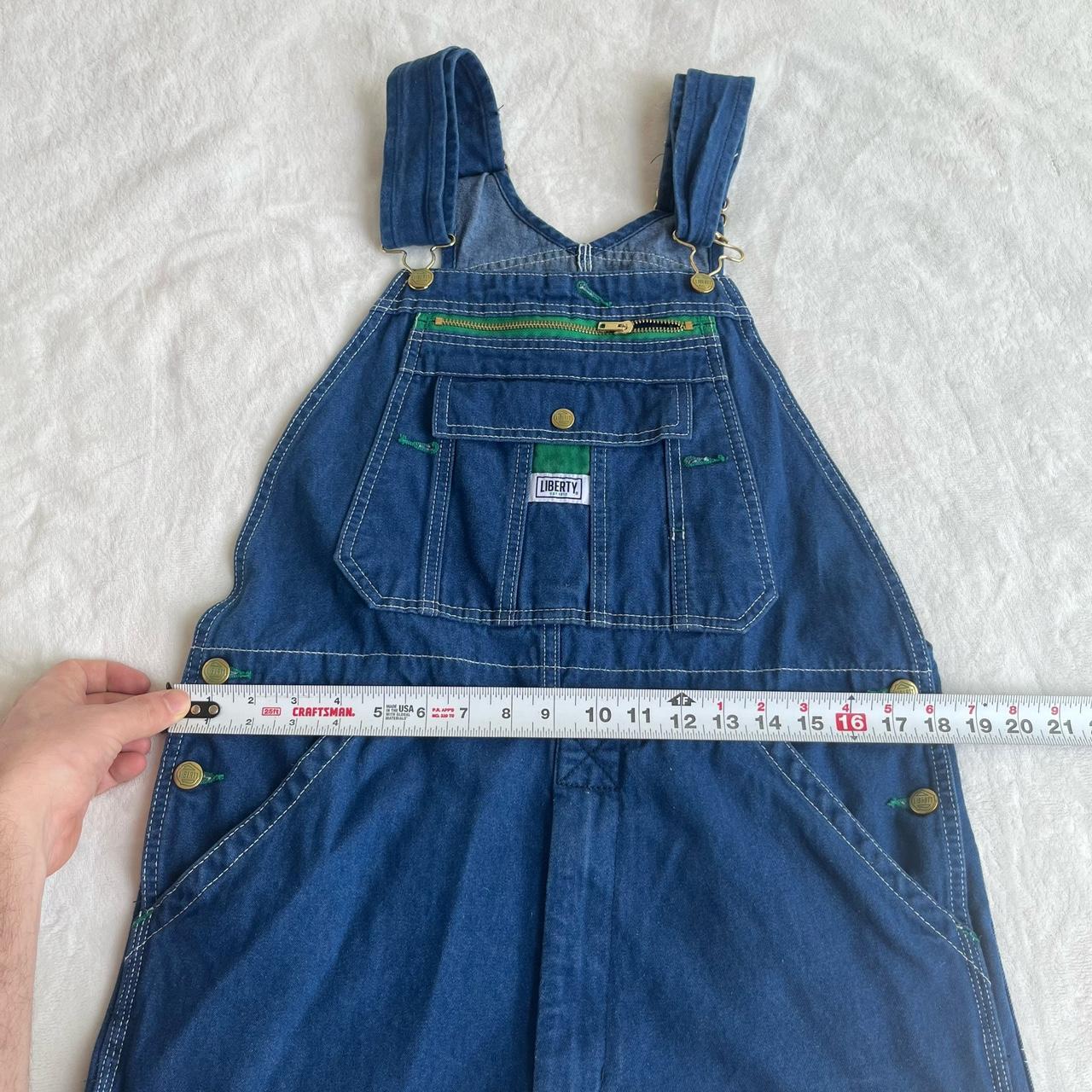 Women's Navy and Blue Dungarees-overalls | Depop