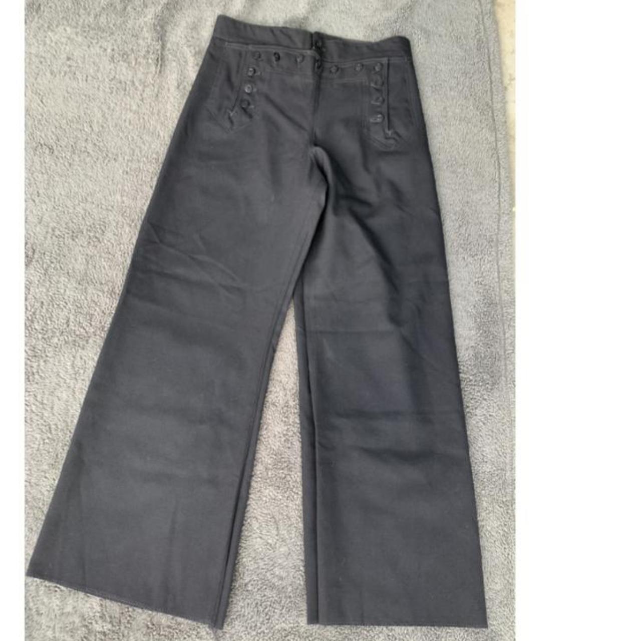 Vintage DEADSTOCK US Navy Wool Crackerjack Pants... - Depop