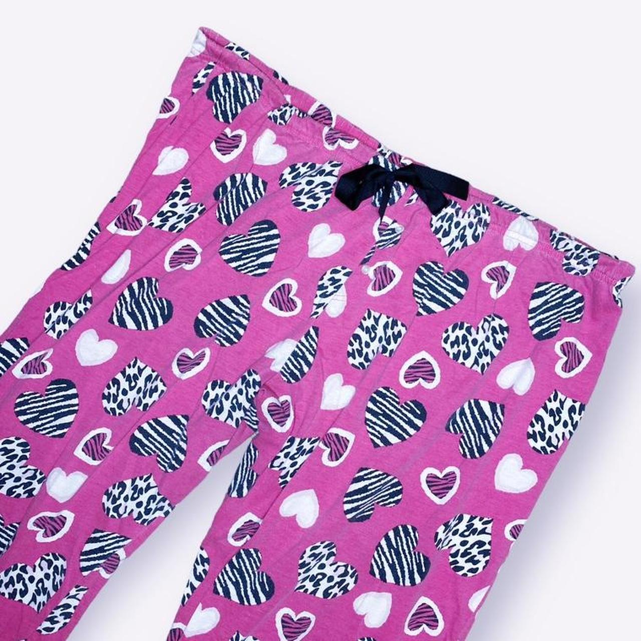 Secret Treasures Women's Pink and Black Pajamas | Depop