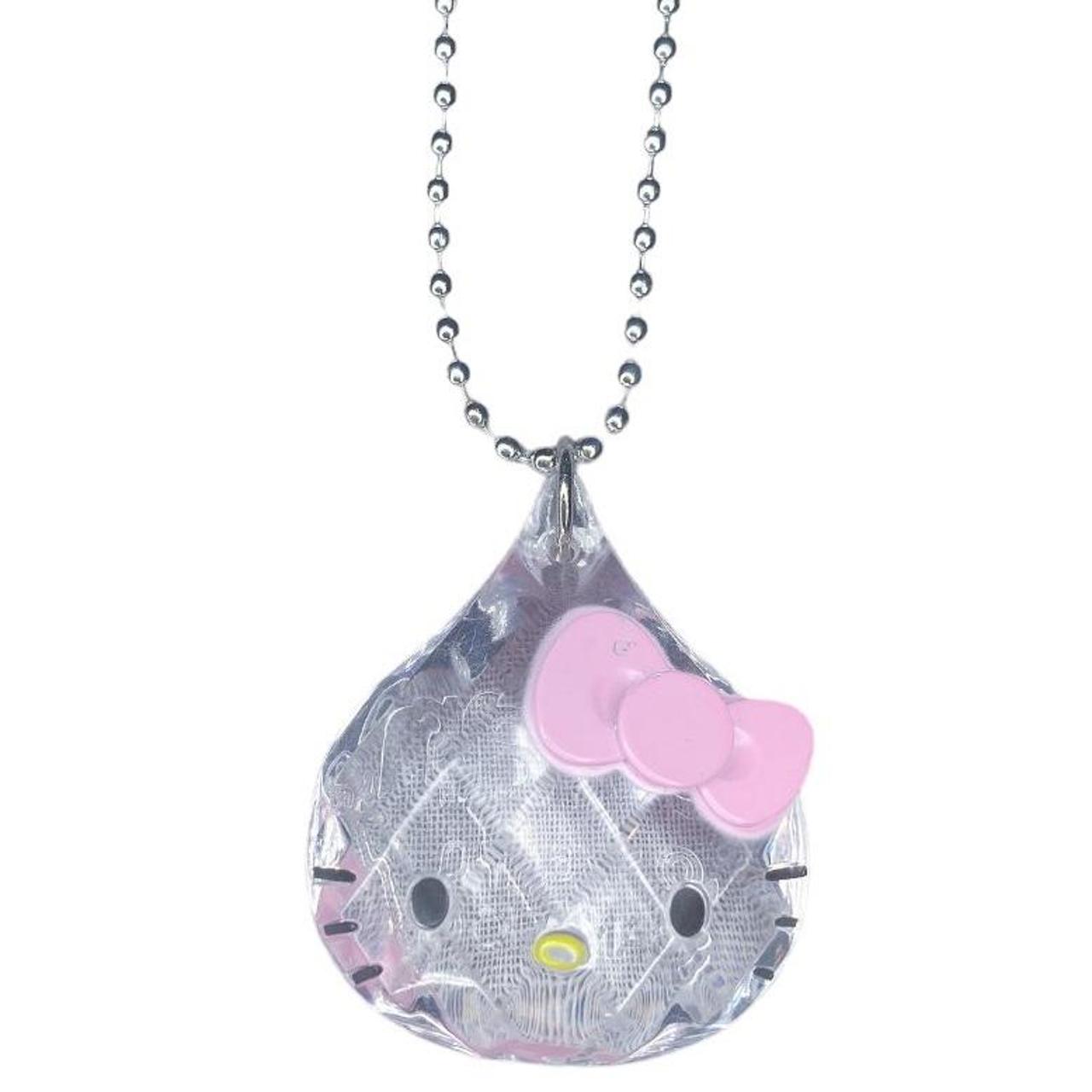 Hello Kitty Large Crystal Necklace with Bow – Pink House Boutique