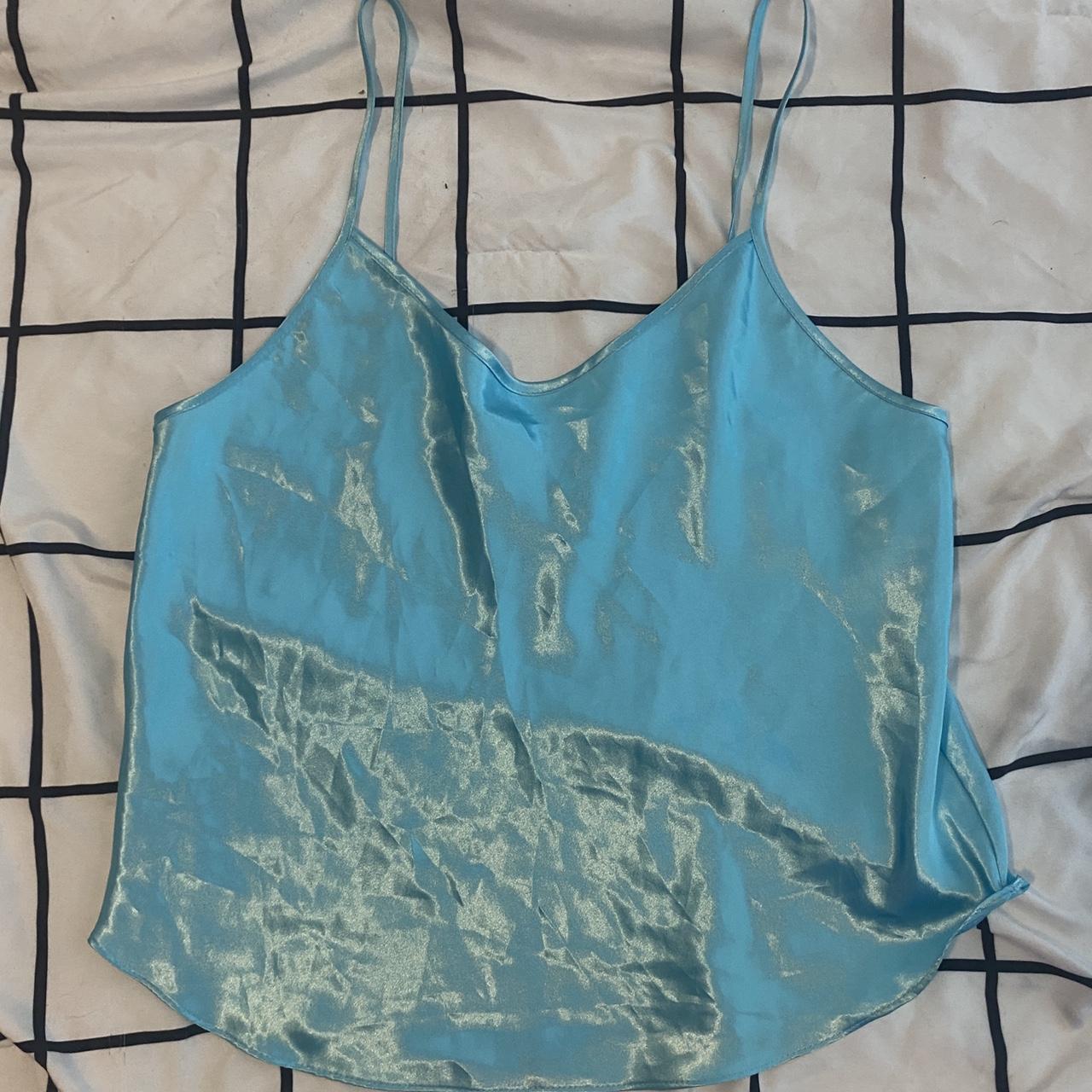 California Waves Women's Blue Crop-top (2)