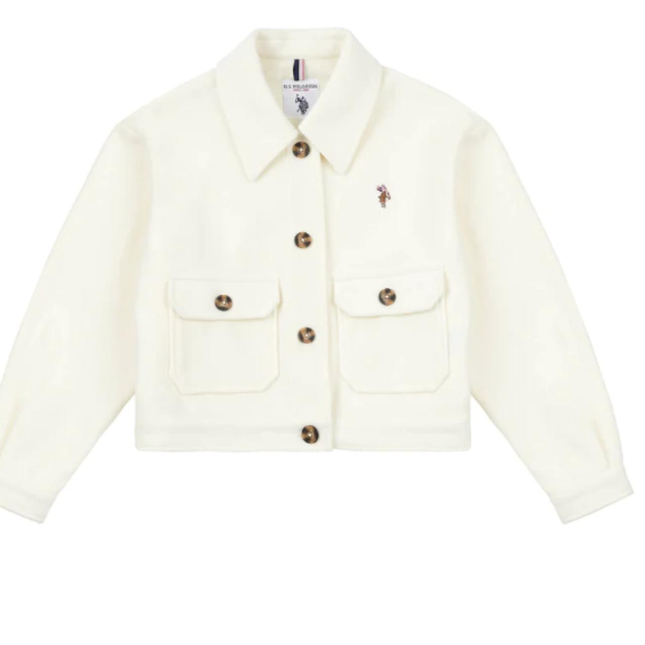 Ralph Lauren Men's Cream and White Jacket Depop