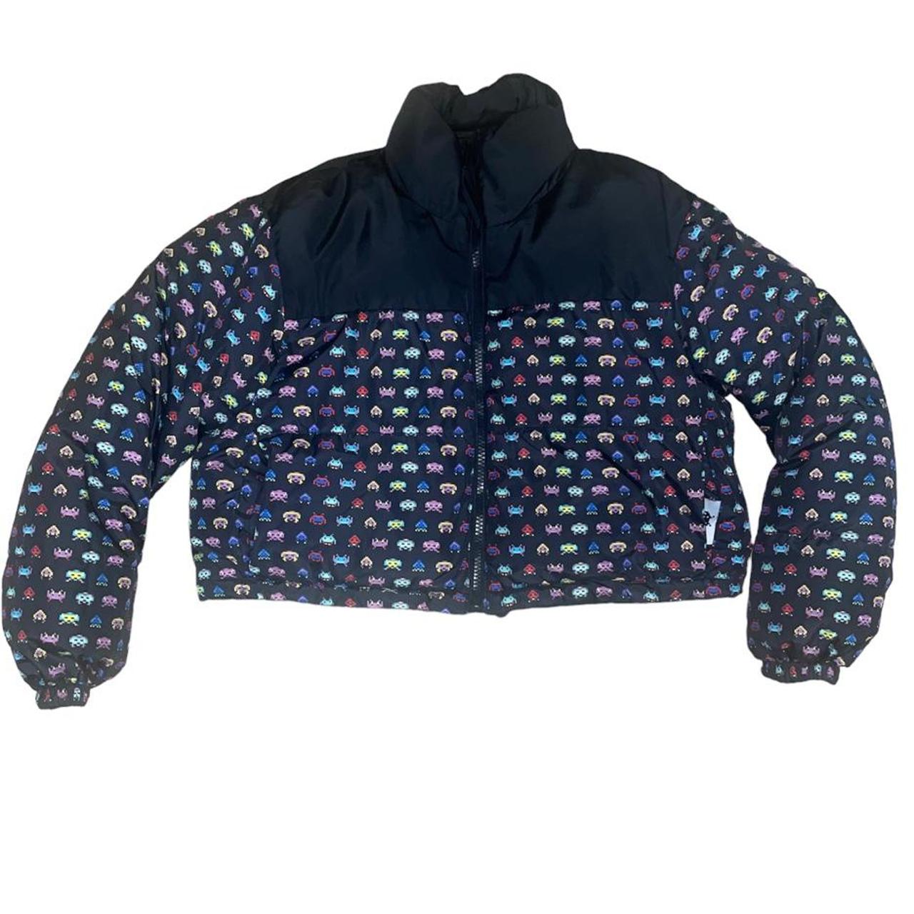 zara space invaders coat