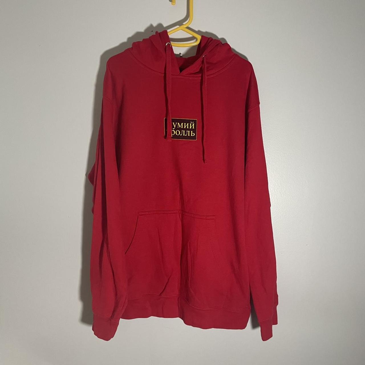 Gosha hoodie red on sale